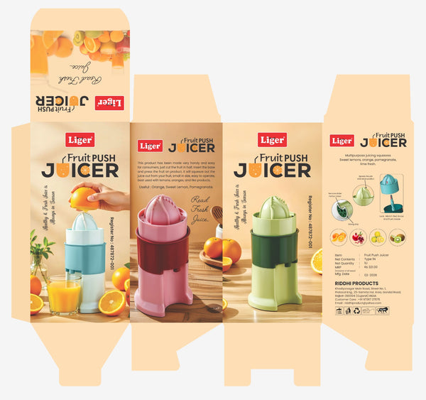 Tiger Fruit Push Juicer